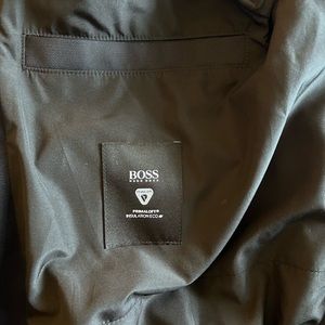 Hugo Boss Bomber Flight Jacket. Dark Navy. Size M